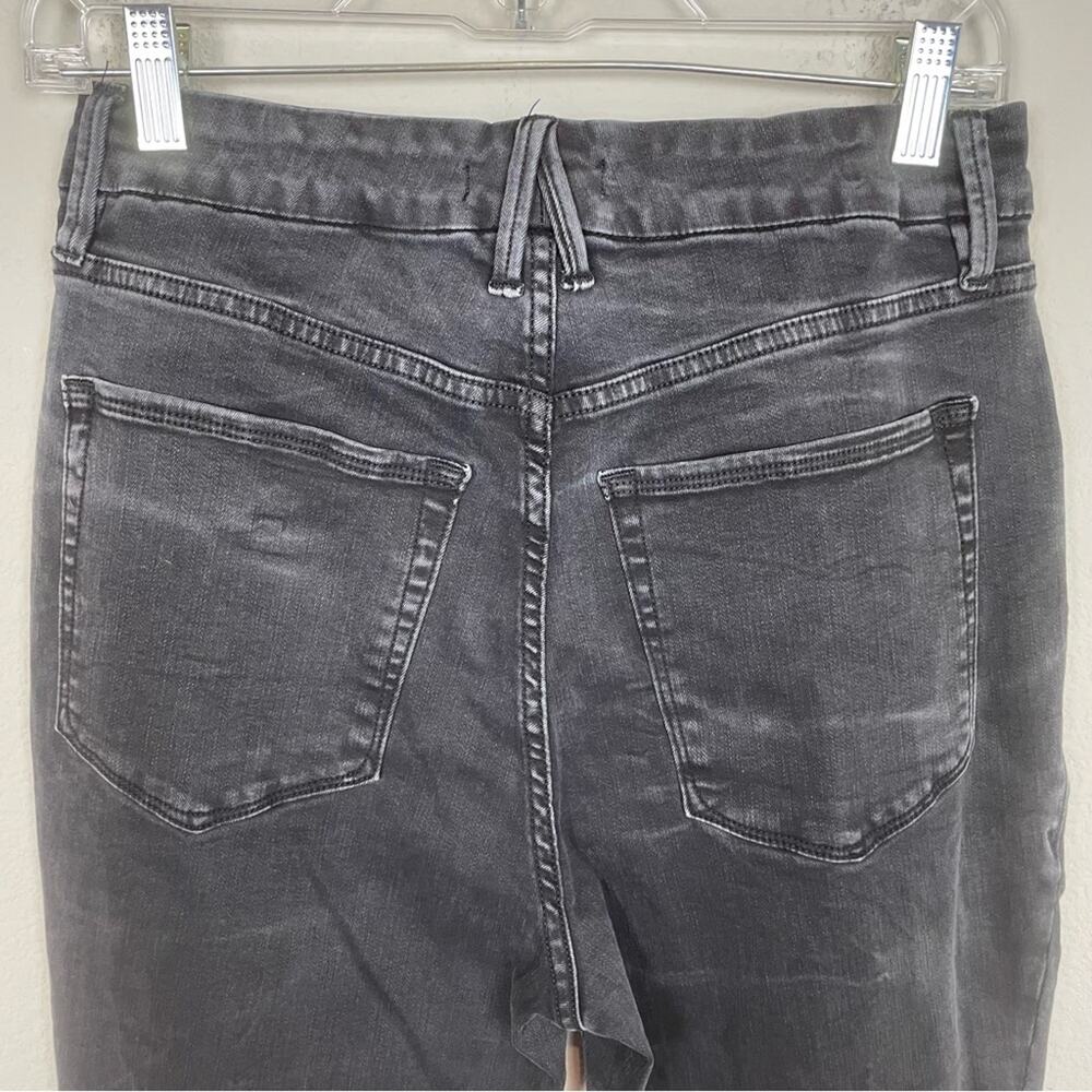 Good American Black Good Waist Skinny Jeans 12/31 - Picture 6 of 7